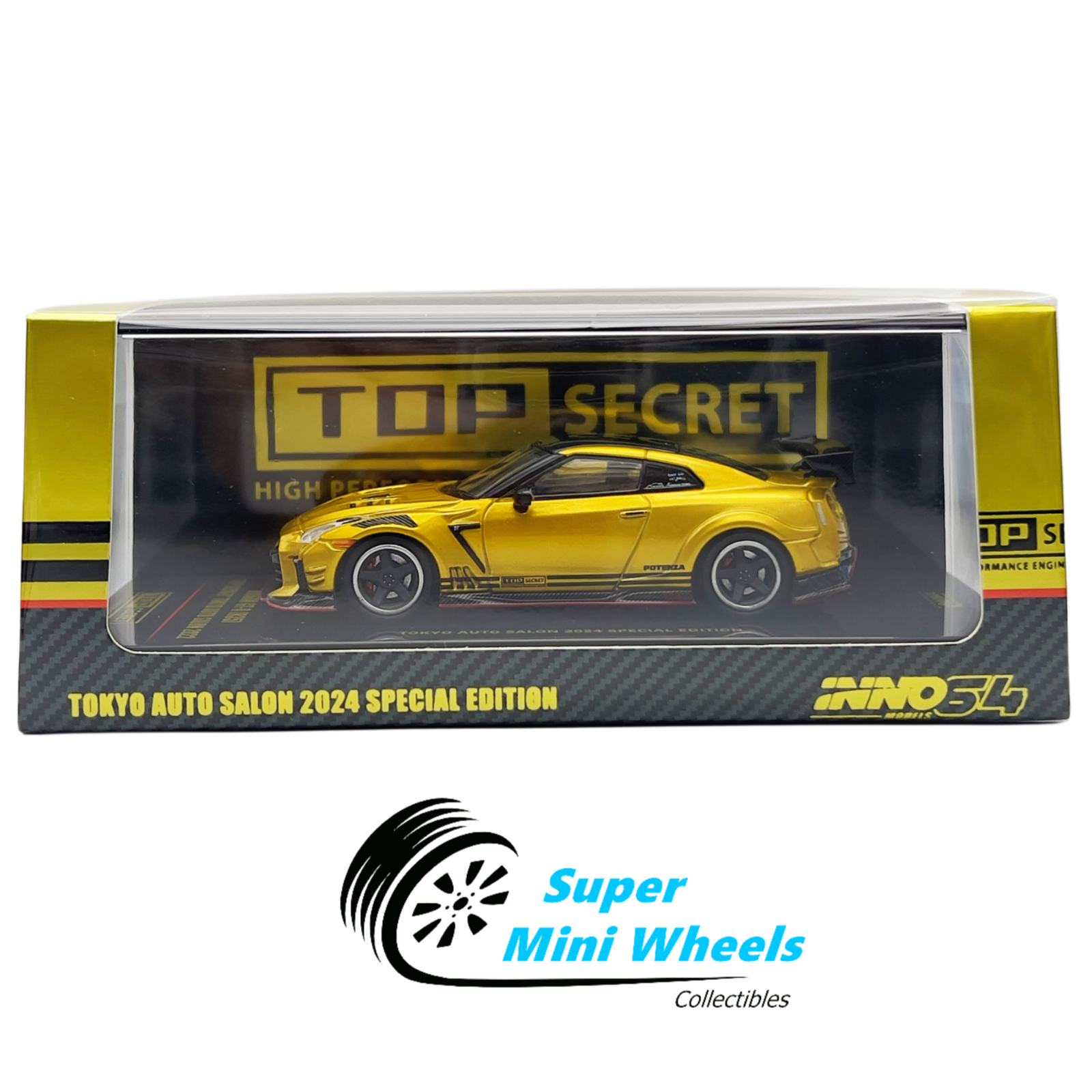 INNO64 1:64 Nissan GT-R R35 Top Secret Tokyo Auto Salon 2024 INNO64 1:64 Nissan GT-R R35 Top Secret Tokyo Auto Salon 2024