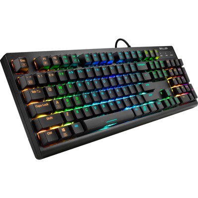 Sharkoon SKILLER SGK30 Red, Gaming-Tastatur, schwarz