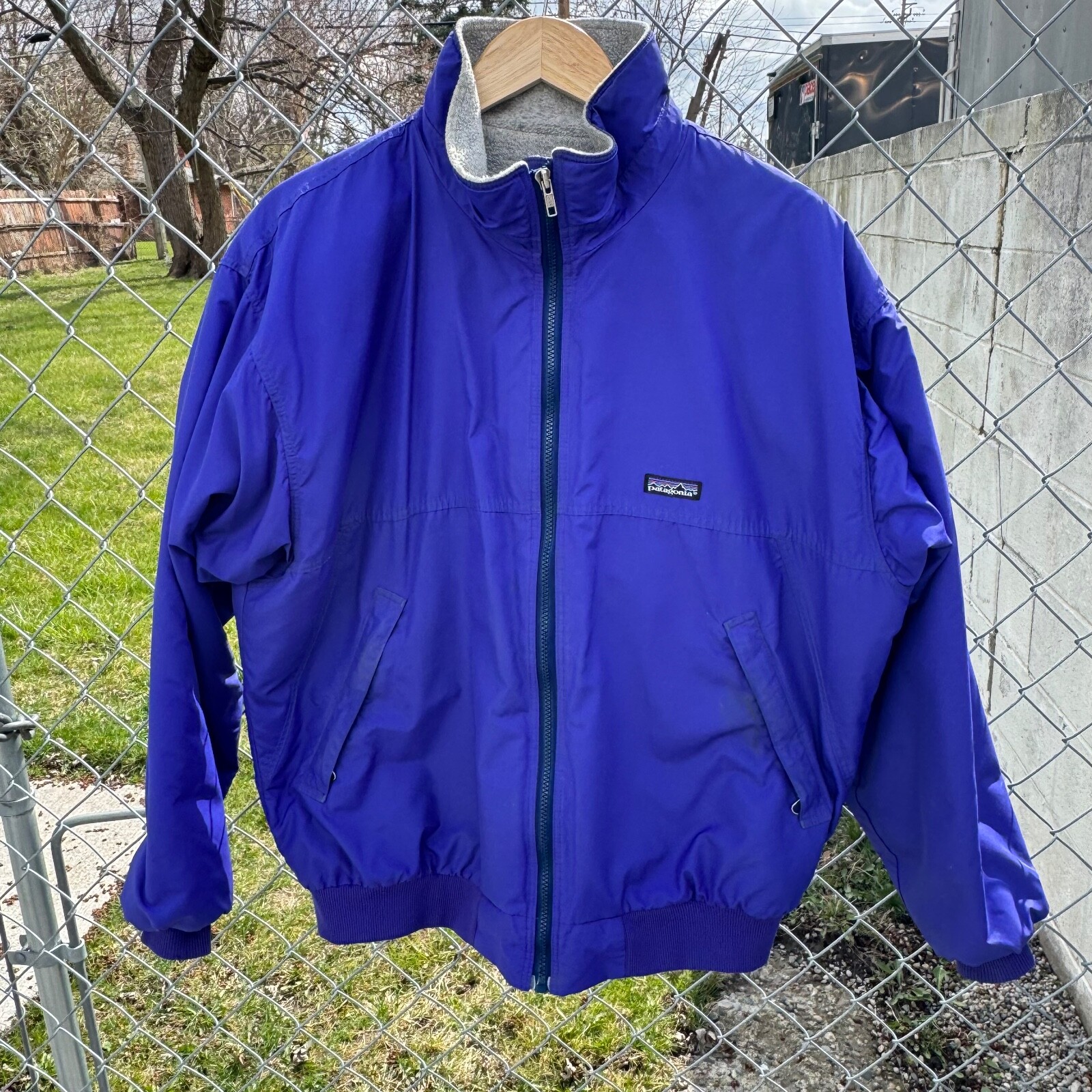 最も完璧な Out Spell Zip Full Patagonia Vintage Logo Large Mens Jacket ジャケット・アウター
