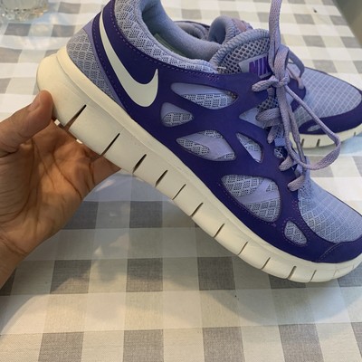 Nike Free Run 2 Women S Running Athletic Shoes Sneakers Us Sz 10 Purple Whiteのebay公認海外通販 セカイモン