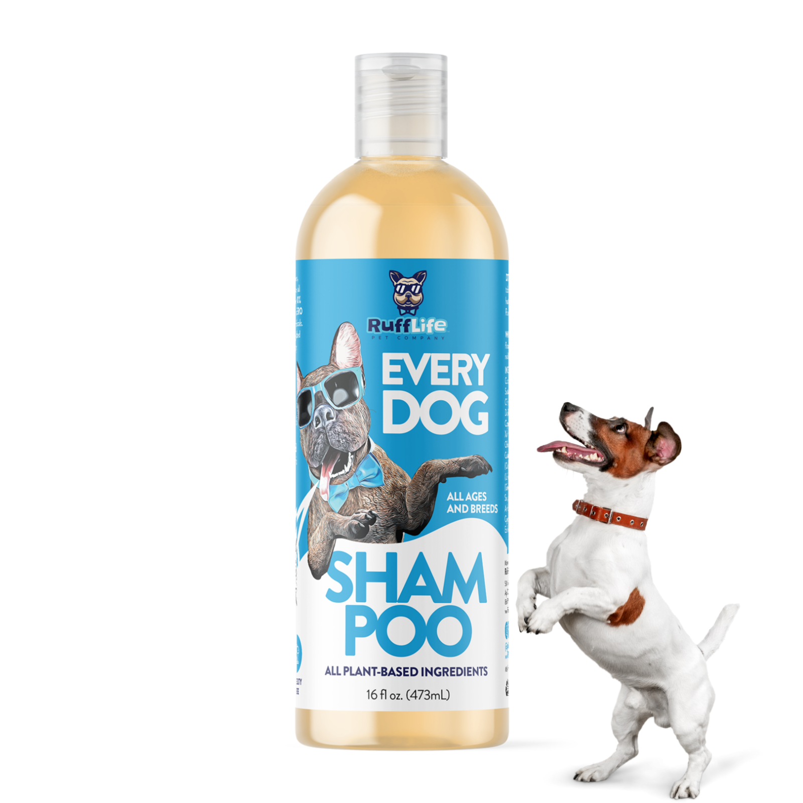 Ruff Life Natural Dog Shampoo- Gentle & Soothing Pet Shampoo with Oatmeal
