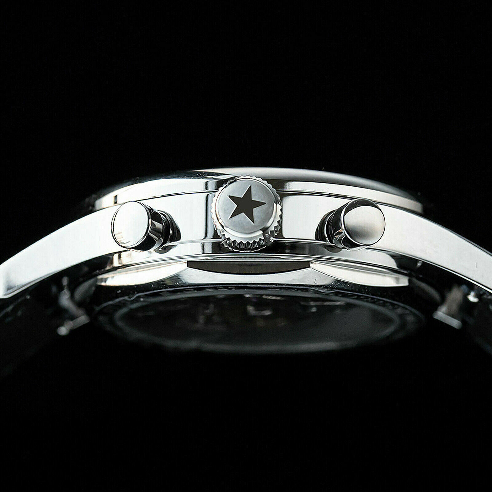 Pre-owned Sugess Swan Neck X Exhibition Caseback Chrono Watch Seagull 1963 Suchp005fk V2