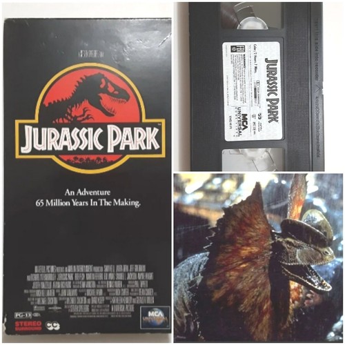 Jurassic Park (VHS, 1994) A Steven Spielberg Film 📼 | eBay