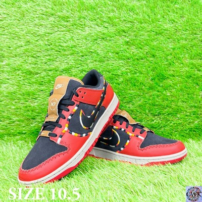 New DS Nike Dunk Low N7 By Lauren Schad King Coral Snake 2021 SZ 10.5 DN2065 991