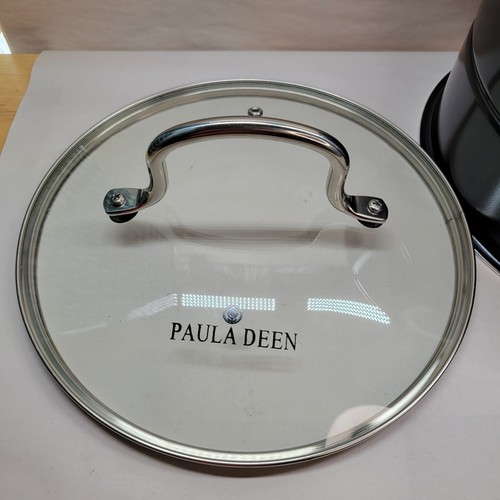 Paula Deen 8qt Ceramic Nonstick Pressure Cooker Inner Pot & Glass Lid