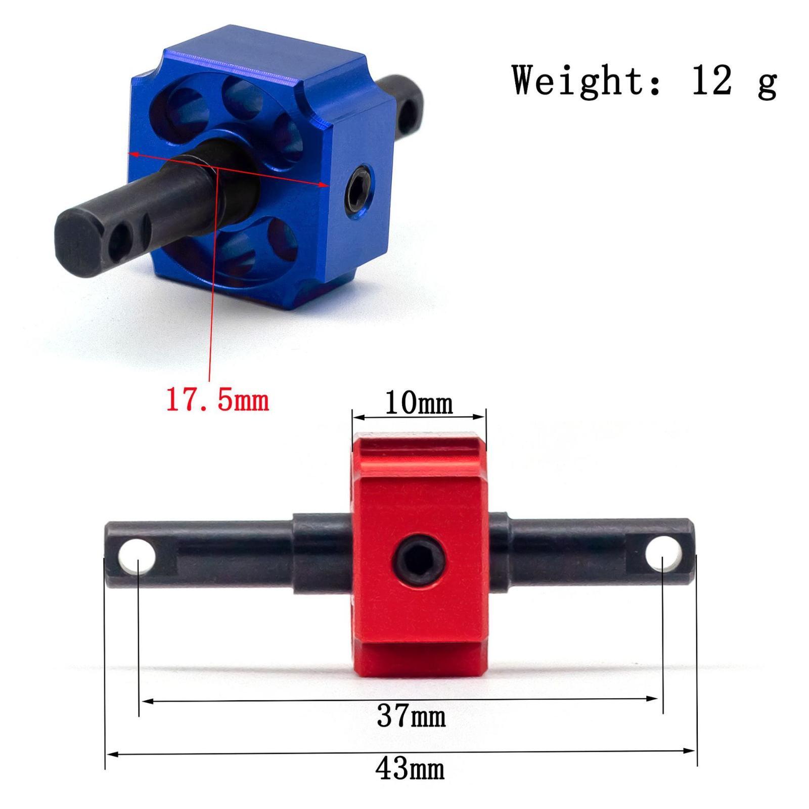 Differential Lock Straight Axle for Traxxas Drag Slash 1967 C10 RC Car Upgrade a