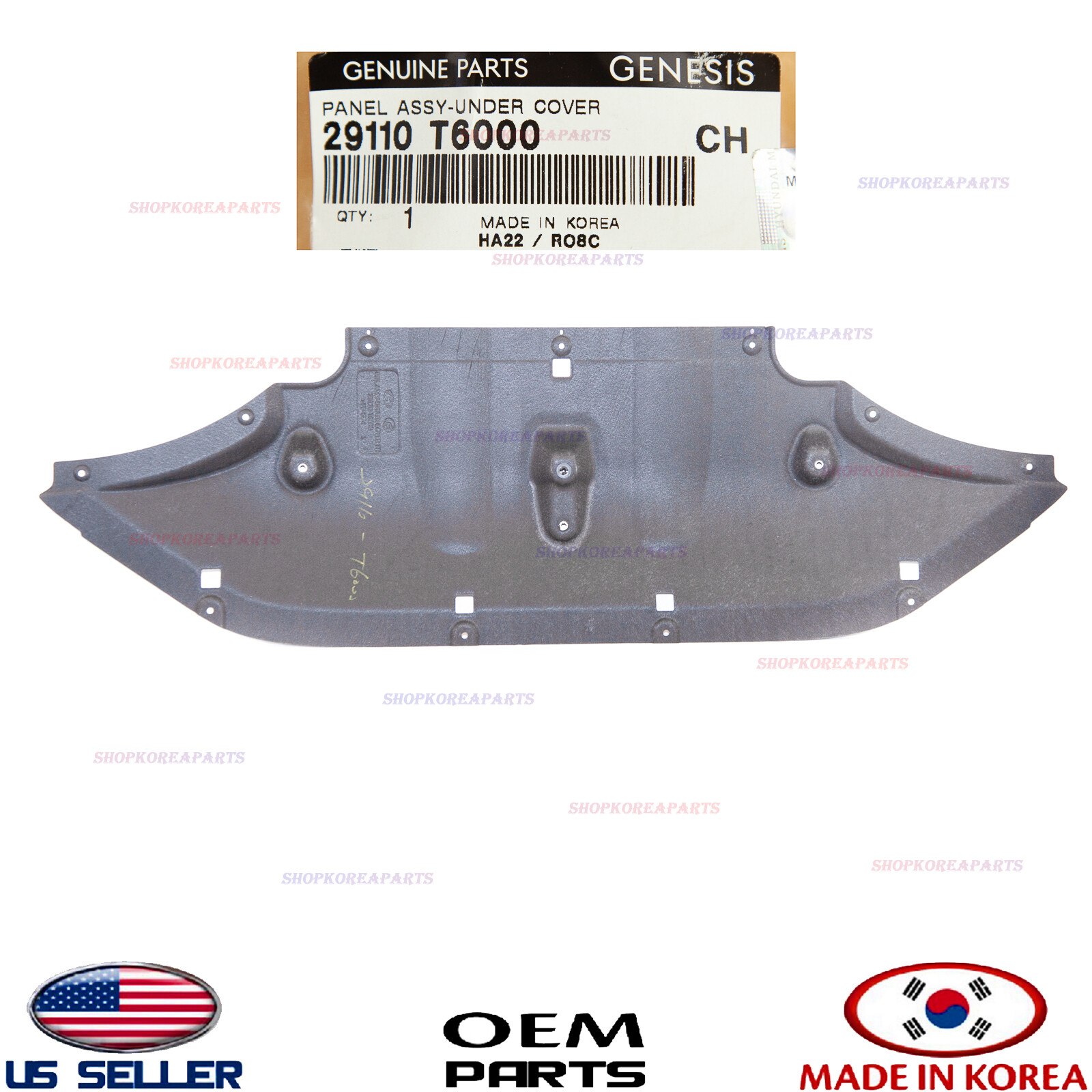 Genuine Panel Under Cover Engine Front ⭐OEM⭐ GENESIS GV80