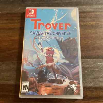 Trover Saves the Universe (Nintendo Switch, NSW) Brand New, Limited Run Games