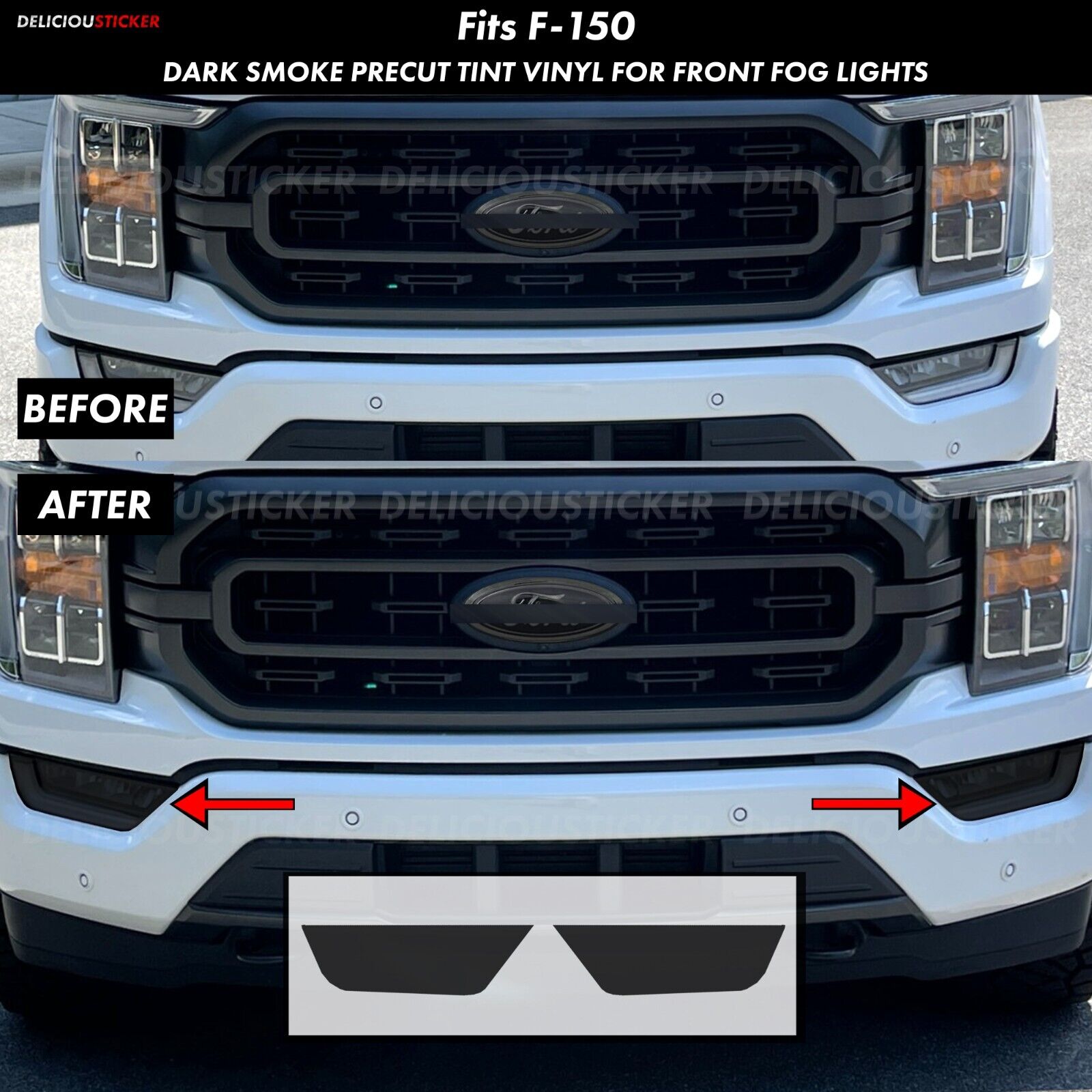 Headlamp and Fog Lamp Kit | FORD F-150 SHELBY 2023 Headlamp and Fog Lamp Kit | FORD F-150 SHELBY 2023