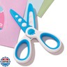 GAIFONGRE 3 Pcs Toddler Plastic Safety Scissors for Kids, Small Blunt Tip Plastic 4.5