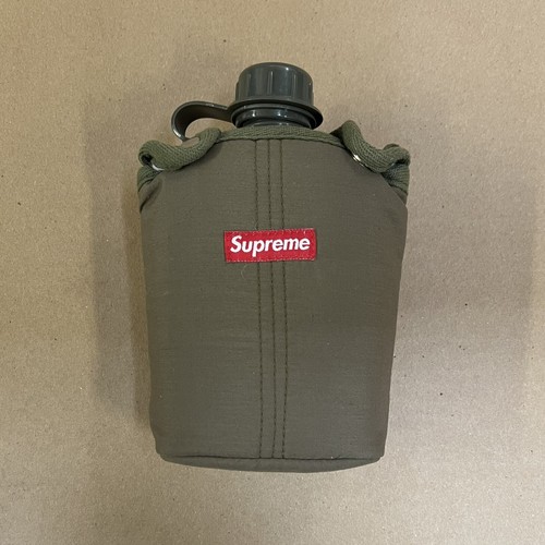 FW12 Supreme Basic Water Canteen Army Green Camp Red Box
