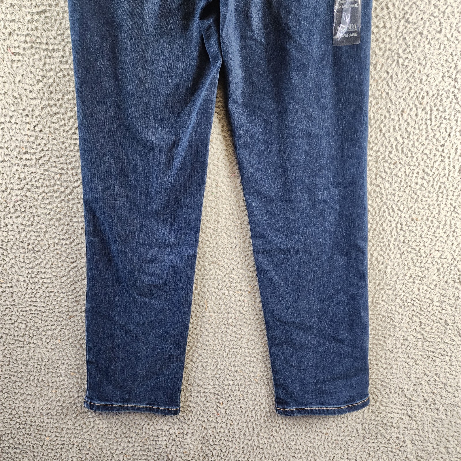 Gloria Vanderbilt Amanda High Rise Straight Leg Jeans Women's 8P Madison - Picture 14 of 17