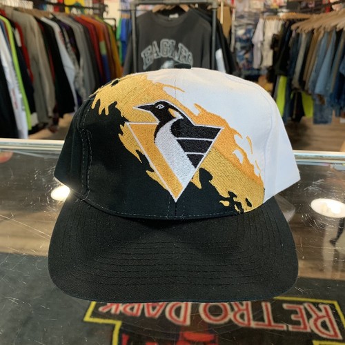 キャップ 90s NHL CAP Vtg Los Angeles Kings Hat Cap Fitted Mens 7 Black Gray NHL