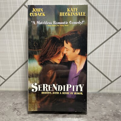Brand New Sealed Serendipity VHS Tape 2002 John Cusack Kate Beckinsale
