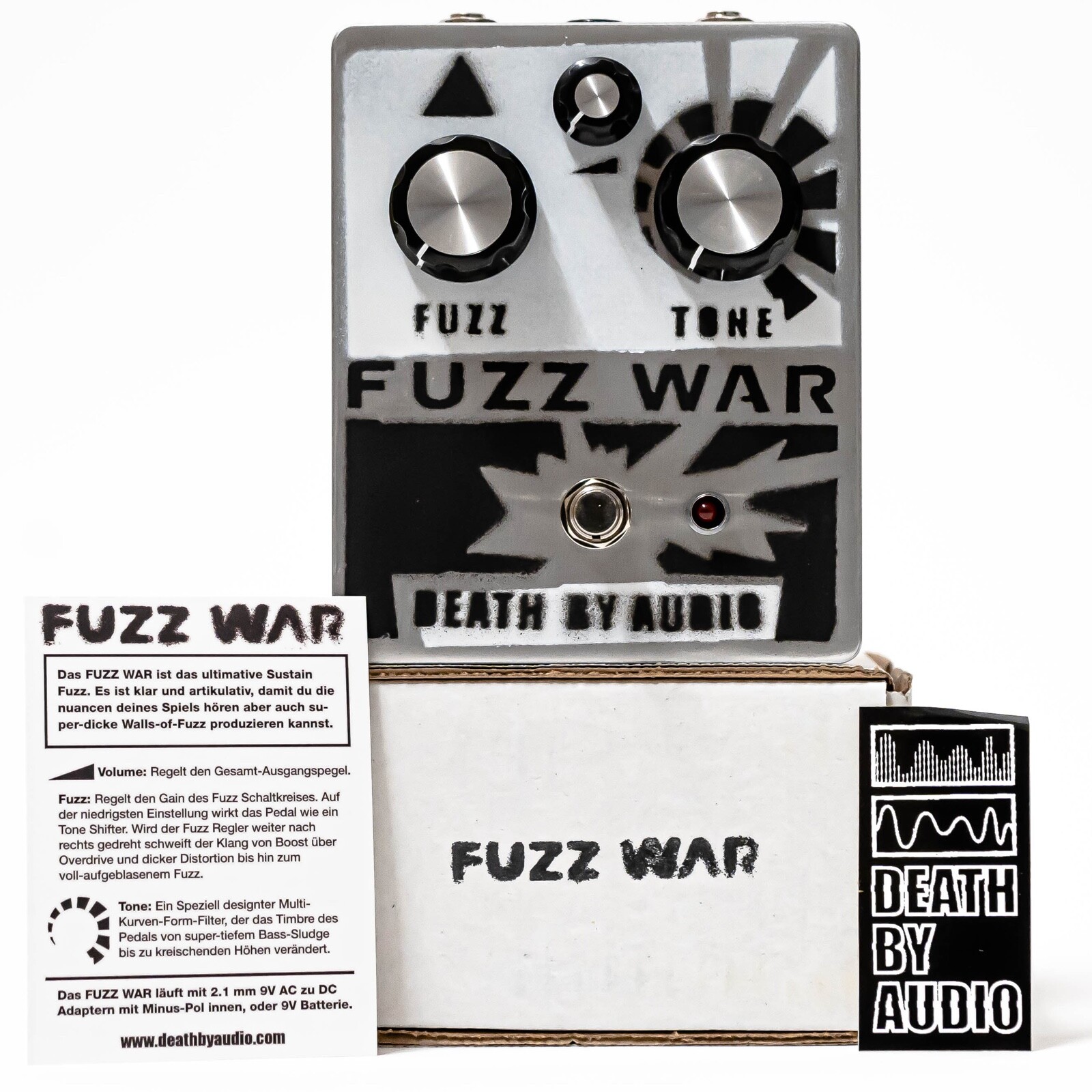 Death By Audio Fuzz War - Fuzz Guitar Effect Pedal - New | eBay