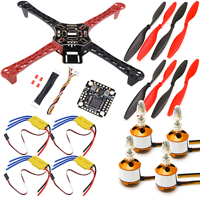 Q450 Quadcopter Drone Kit F411 Flight Controller / 2212 Motors / 30A ESCS