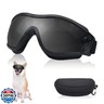 Mitubati Dog Sunglasses Pet Goggles for Medium Large UV Protection Wind Protection Dust Protection Adjustable Strap Dog Glasses Suitable for Snow Beach Motorcycle