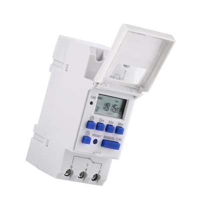 LCD Display Weekly Programmable Electronic Relay Time 16 ON OFF Timer Supply