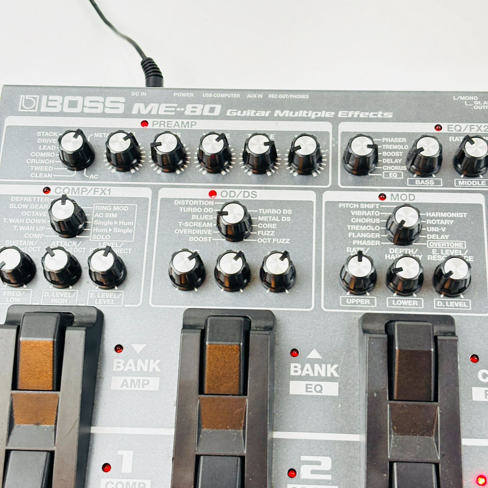 Used Boss ME-80 Guitar Multiple Effects Pedal Used Japan