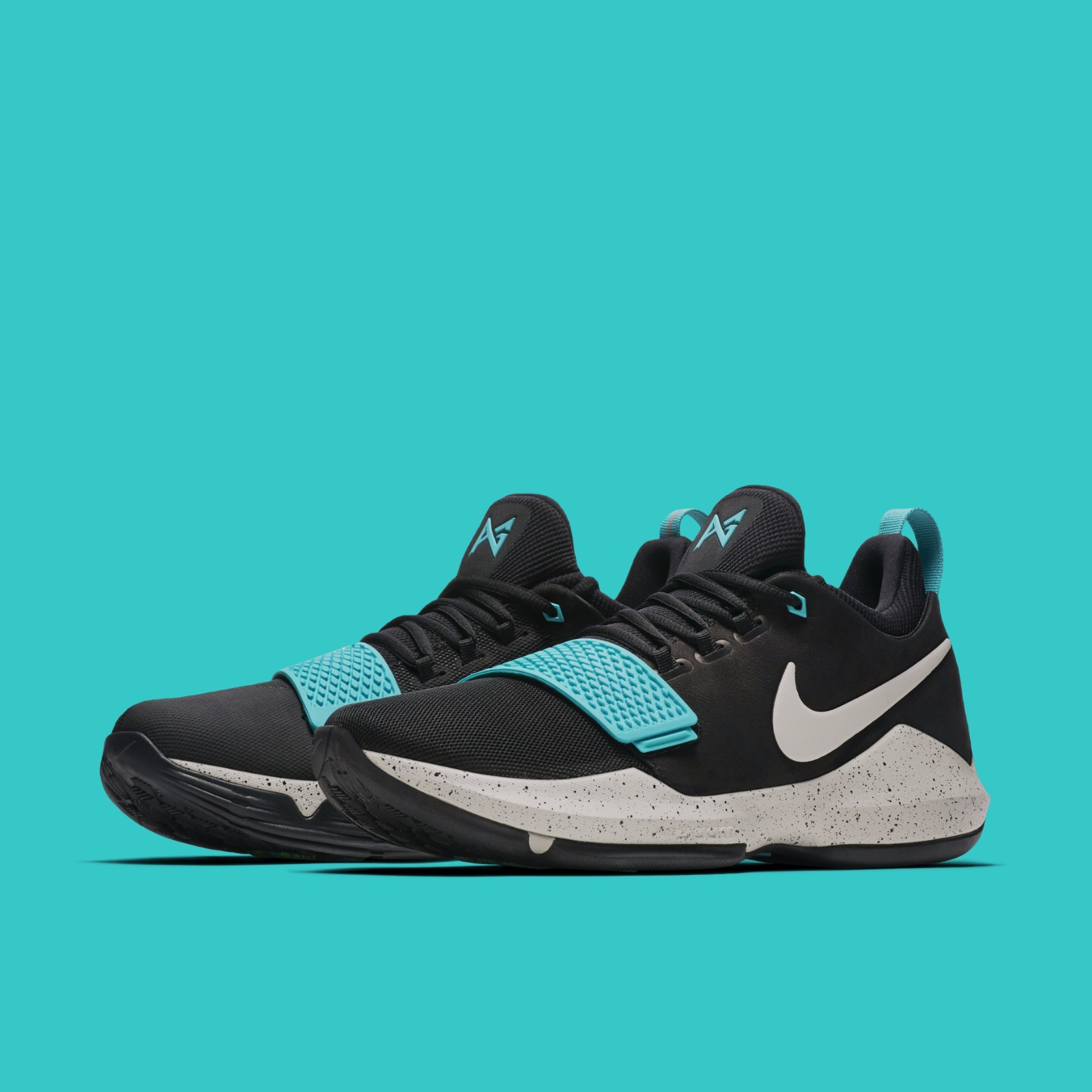 green paul george shoes