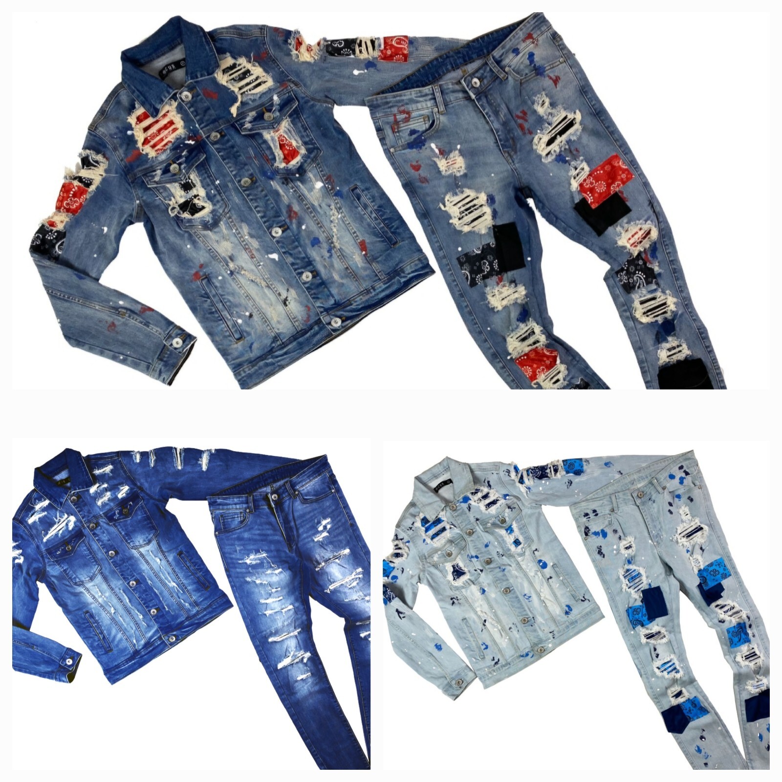 新品タグ付 Lohen denim jacket Embossed Logo Denim Jacket – Harsh and Cruel