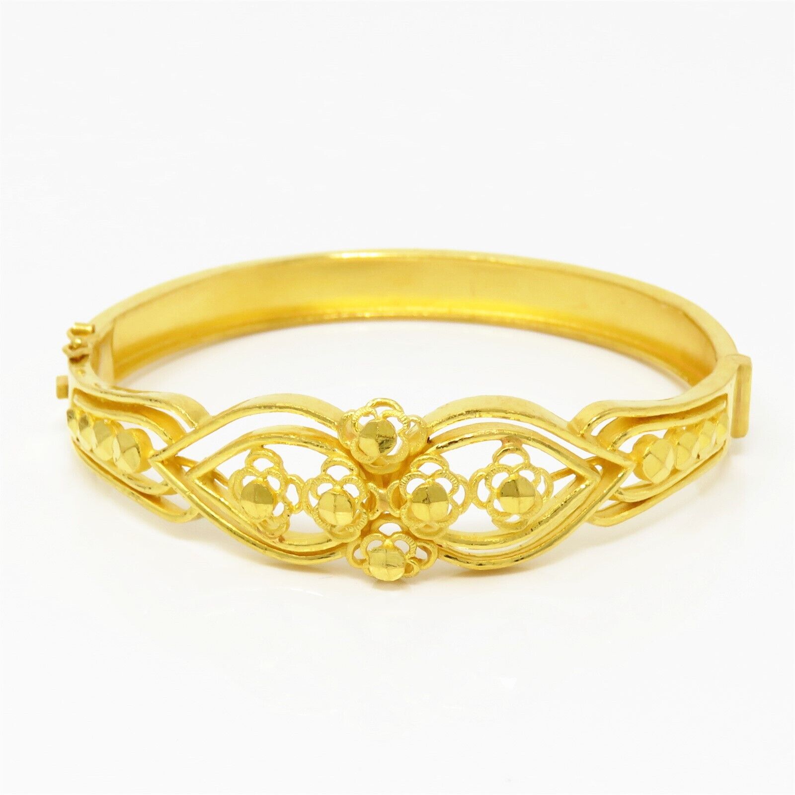NYJEWEL Chow Sang Sang 周生生 24k Gold 9999 Investment Bangle Bracelet 6.25 NYJEWEL Chow Sang Sang 周生生 24k Gold 9999 Investment Bangle Bracelet 6.25