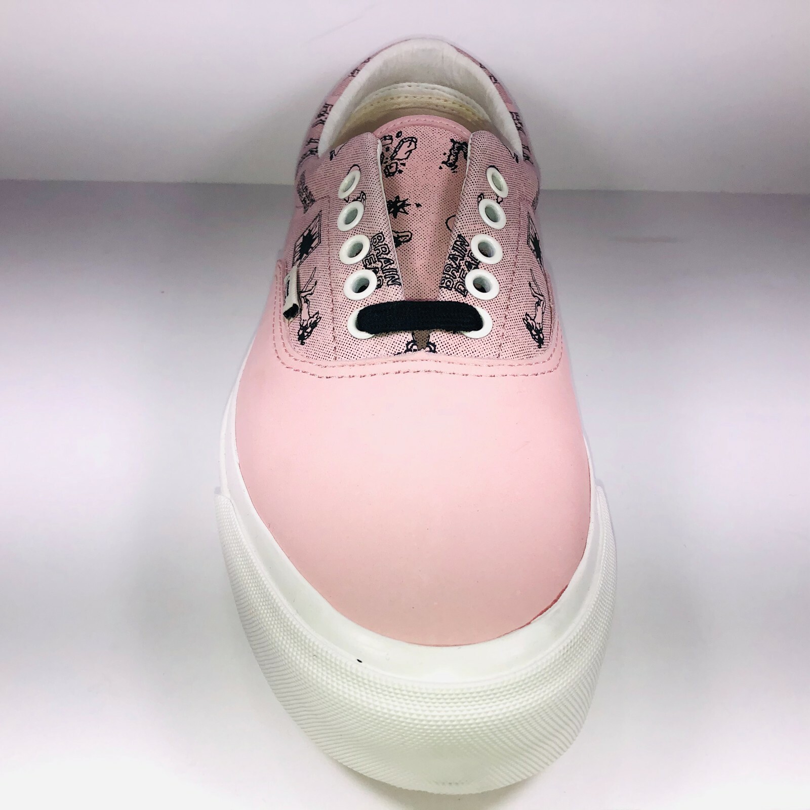 Pre-owned Vans Braindead Era Lx Silver Pink Marshmallow White Sneakers Vn0a38fan8d Size 9