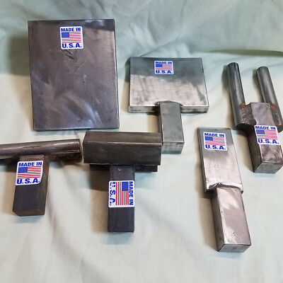 Blacksmith Beginner 6 Tool Package 3/4 shank made in USA