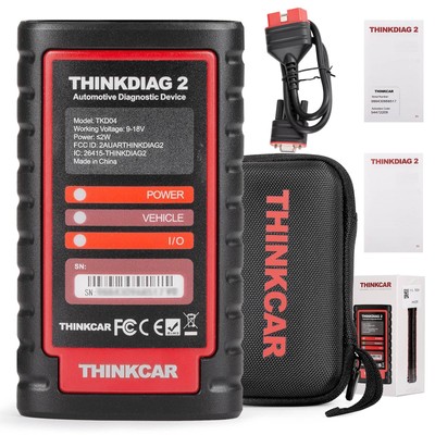 THINKCAR Thinkdiag 2 Bidirectional Diagnostic All Brand Free OBD2 Scanner Coding