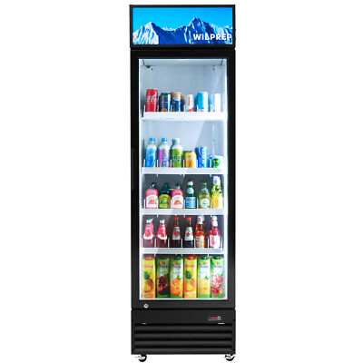 12.8cu.ft 23'' Commercial Merchandiser Glass Door Cooler Refrigerator ETL Cert