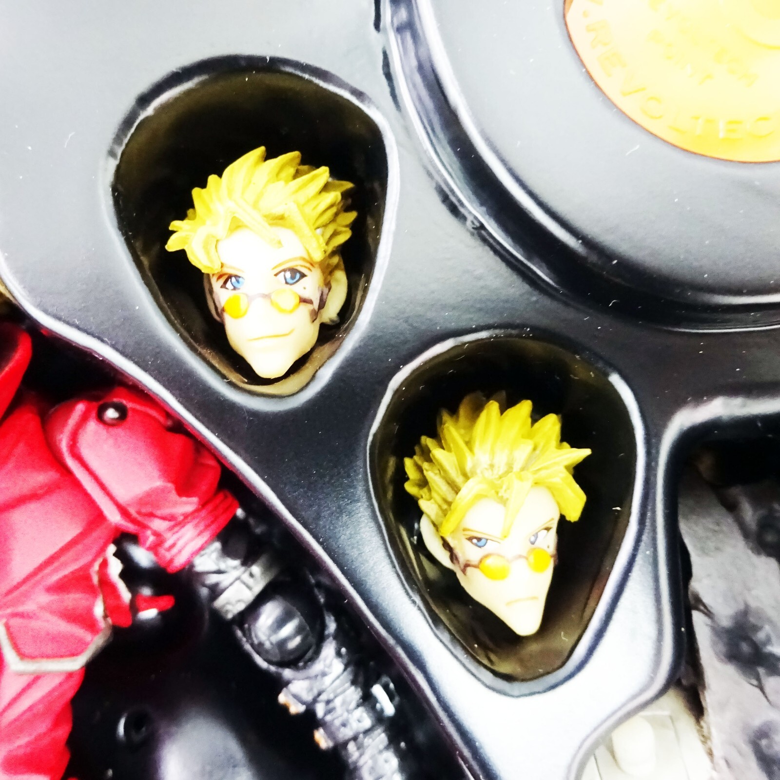 Kaiyodo Revoltech Yamaguchi Trigun Vash the Stampede Figure #091 Japan Used