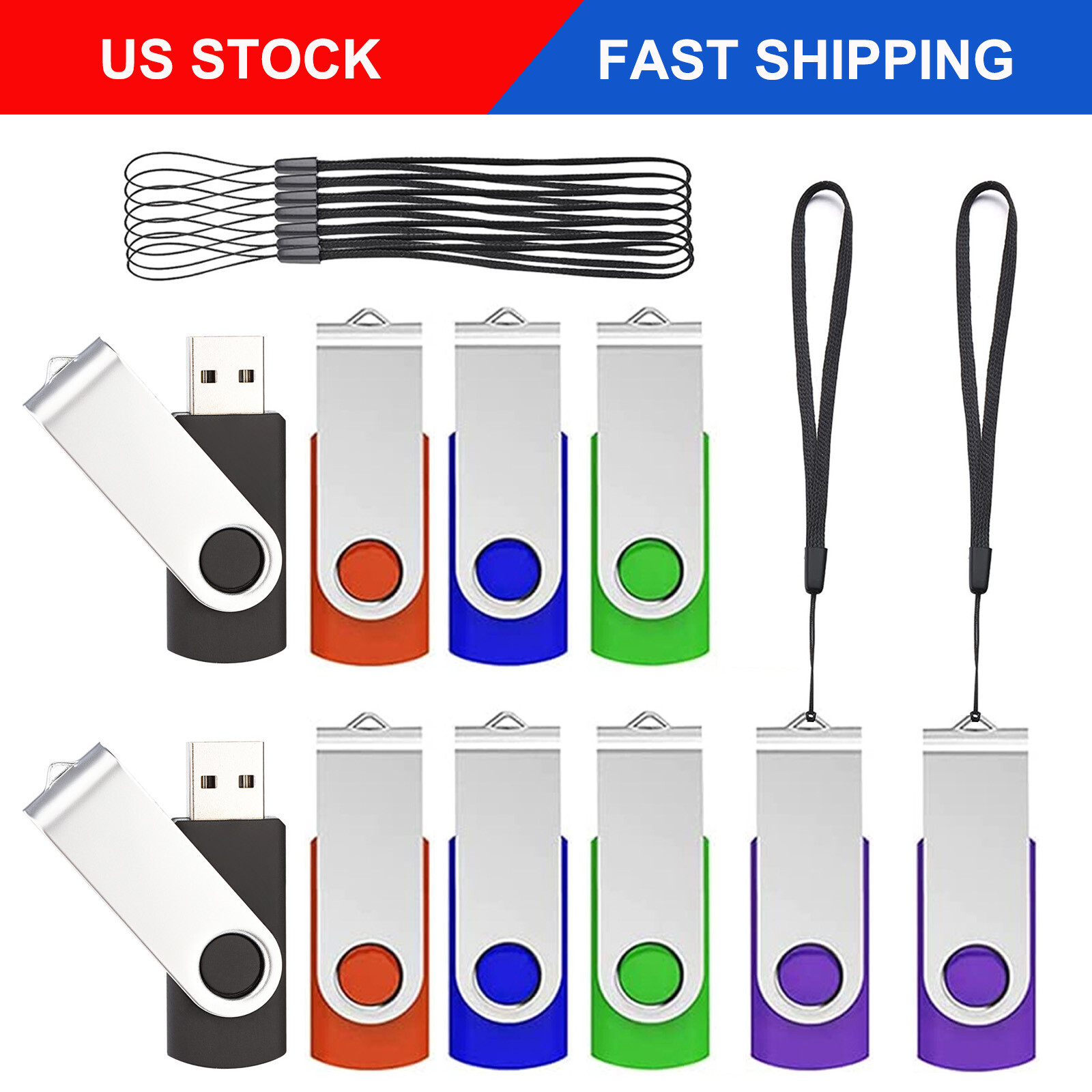Lot 4GB 8GB 32GB 64GB USB Flash Drive Memory Stick Thumb Pen