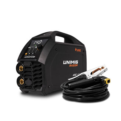 UNIMIG Razor Arc 140 Welder Tig Stick MMA 10A Plug Invertor DC Razorweld U13004