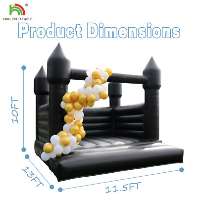 Premium PVC Inflatable Bounce House Jumping Castle Fit Kids Adult Party Event