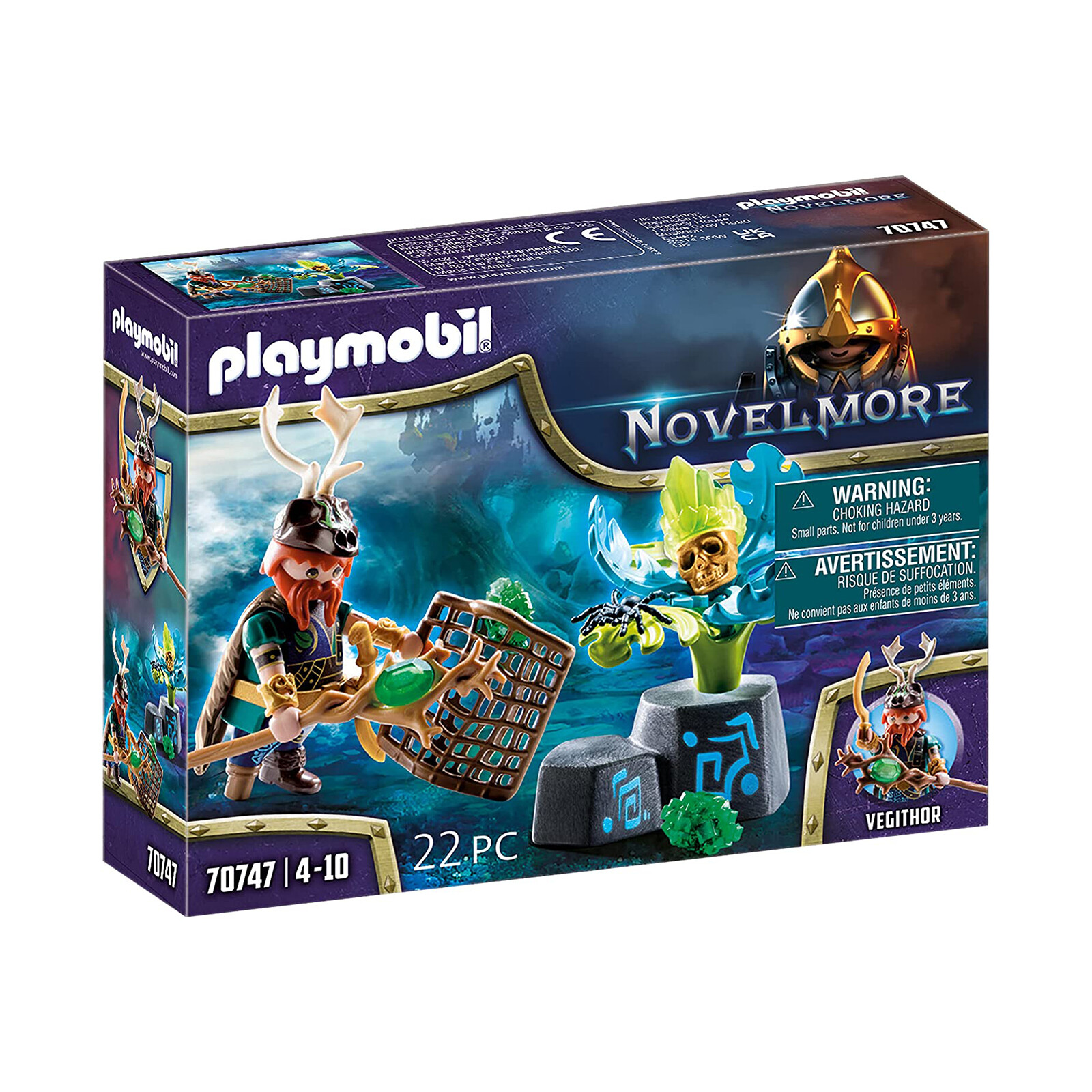 Игровой набор Playmobil Novelmore Violet Vale Plant Magician Building Set 70747 НОВЫЙ В НАЛИЧИИ НА СКЛАДЕ 