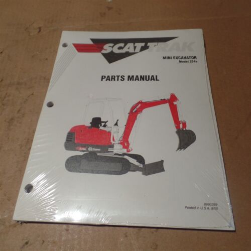 SCAT TRAK MINI EXCAVATOR MODEL 234S PARTS MANUAL, 8990399, OMNIQUIP, MX8990399 | eBay SCAT TRAK MINI EXCAVATOR MODEL 234S PARTS MANUAL, 8990399, OMNIQUIP, MX8990399 | eBay