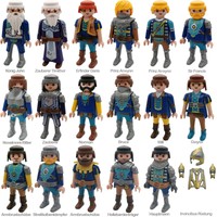 Playmobil Novelmore Figuren - König John, Arwynn, Gwynn, Timithor + Invincibus