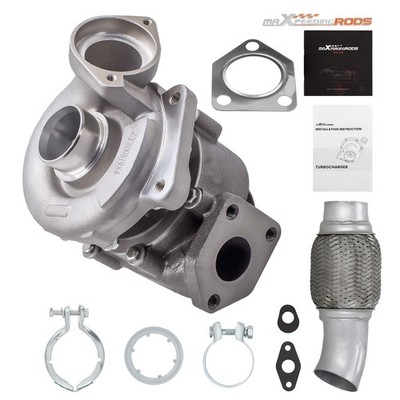 TF035 Turbocharger for BMW E87 E90 E91 320d 49135-05610 w/ Repair Kit Flex pipe