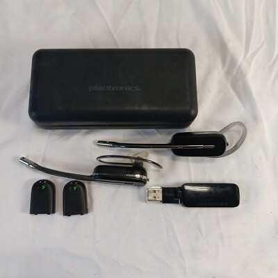 Lot of 2 Plantronics Savi W440 Wireless Headsets (WH500) Parts Untested As Is