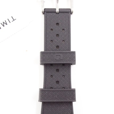 Pre-owned Timex M79 Automatic 40mm Stainless Steel Watch With Rubber Strap (tw2w47600)