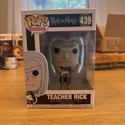 Funko Pop! Vinyl: Rick and Morty - Teacher Rick #439 DAMAGED