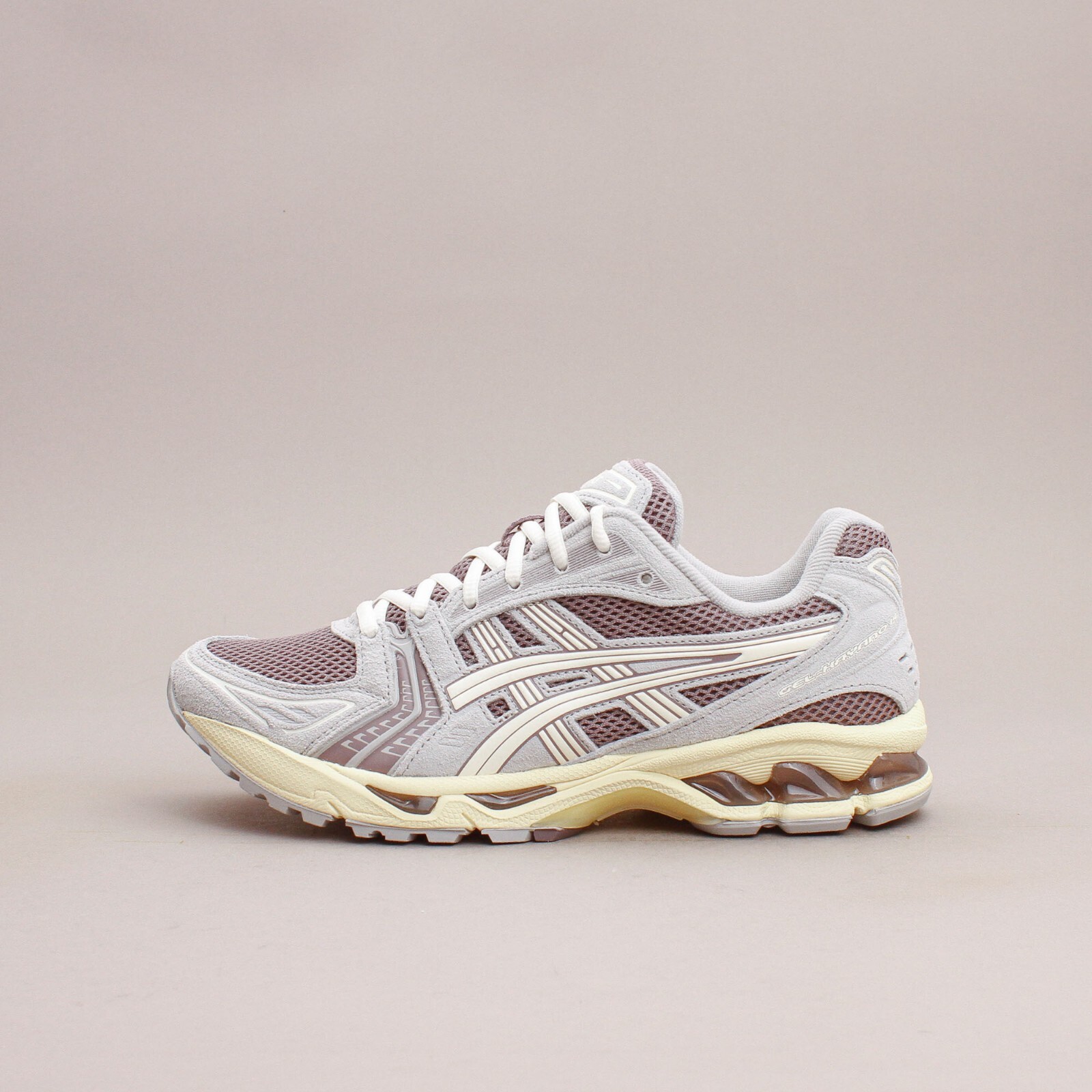 Asics Sportstyle Gel-Kayano 14 Mauve Grey Cream Running New Asics Sportstyle Gel-Kayano 14 Mauve Grey Cream Running New