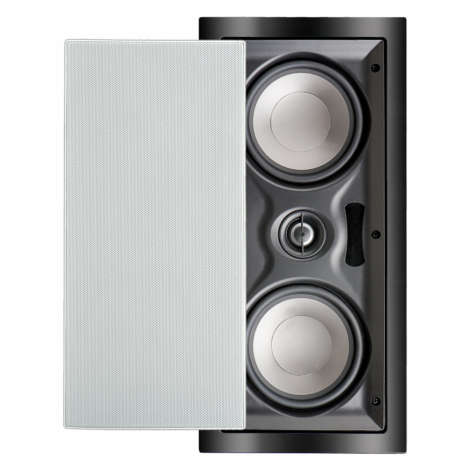OSD Dual 5.25" In Wall Speaker LCR Center Channel 100W Trimless Design Single