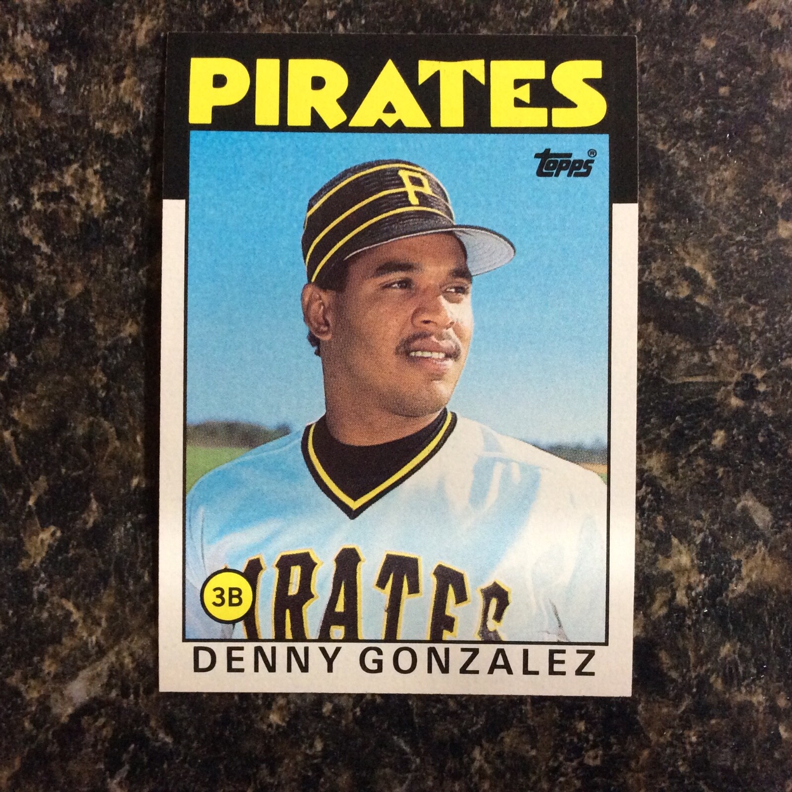 1986 Topps #746 Denny Gonzalez Pittsburgh Pirates | eBay
