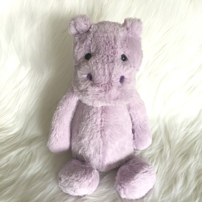 jellycat purple hippo