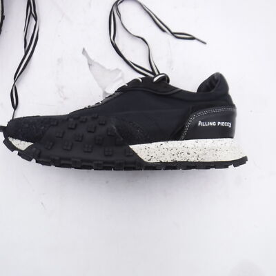 Pre-owned Filling Pieces Crease Runner Sprint Black Size 7.5