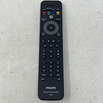 Philips Blu-ray Disc Player Remote Control NB540 Tested WORKS!
