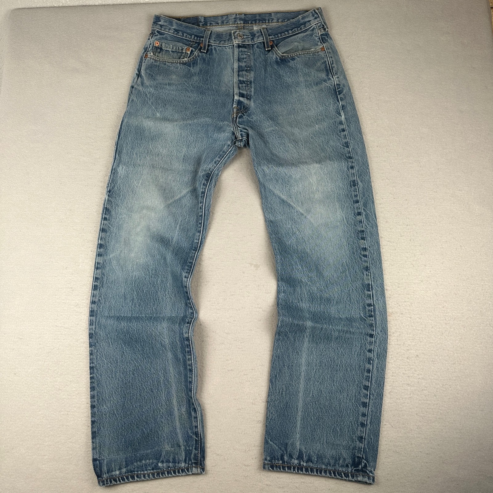 リーバイス501XX 33 36inch VTG 90s Levi's 501xx Faded Blue Jeans 33 x 36 FIT 31 x 33