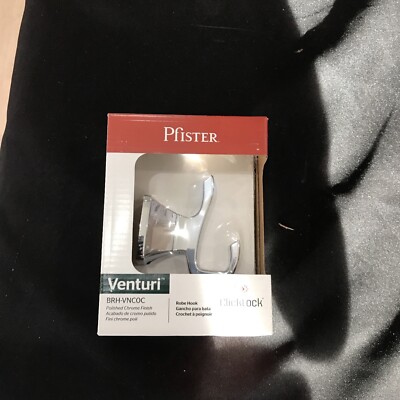 Pfister Venturi Collection Robe Hook, Polished Chrome BRH-VNC0C V2