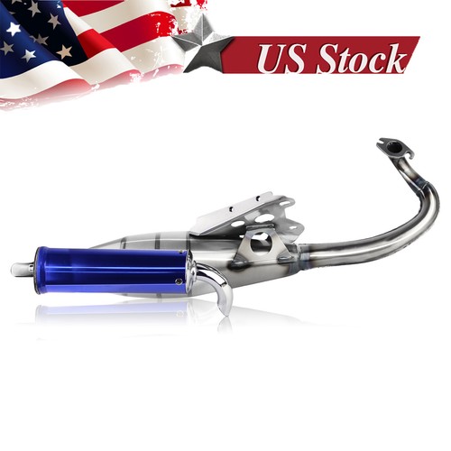 50CC Exhaust Muffler Pipe System Scooter Moped Racing For